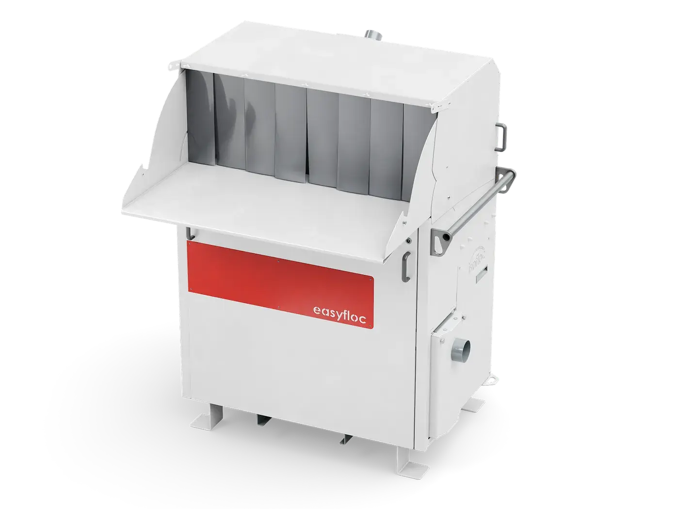 isofloc Einblasmaschine mit Steuerbox für Kleinballen