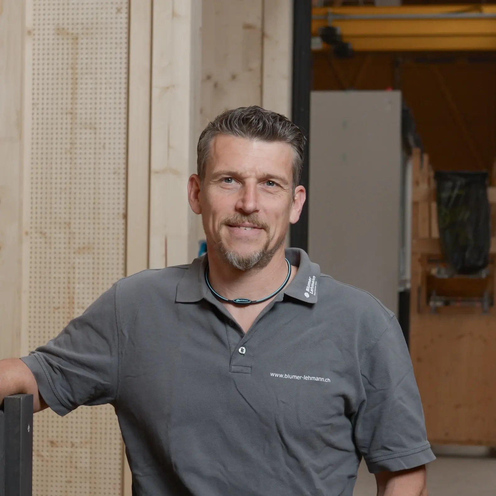 Porträt Florian Gantenbein, Blumer-Lehmann AG