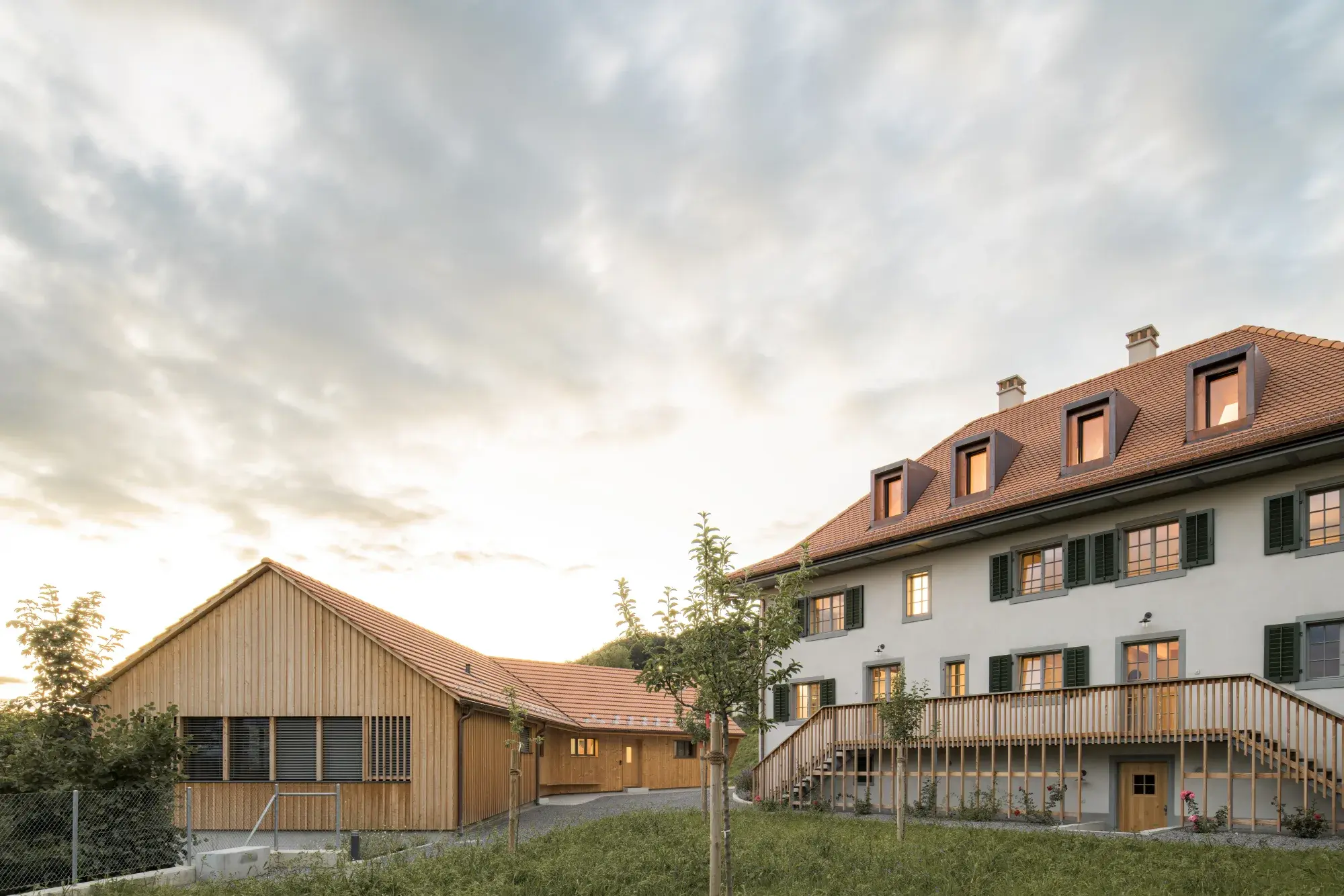 Sonne Niederneunforn – Neubau in Holzbauweise mit Satteldach